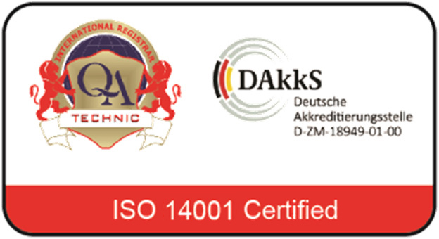 ISO 14001 2004 CERTIFICATE